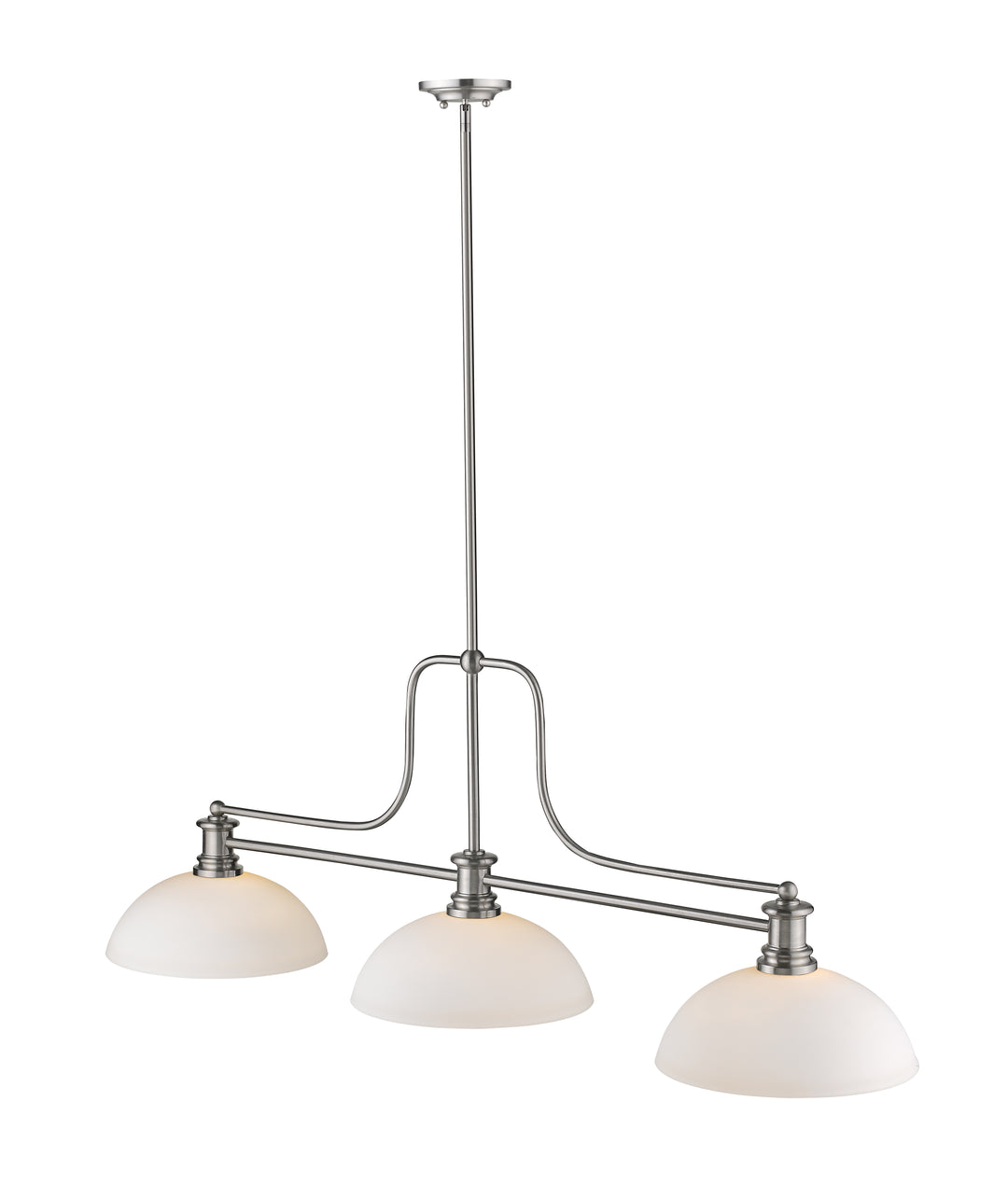 Melange - 3 Light Billiard Light (725-3BN-DMO14)