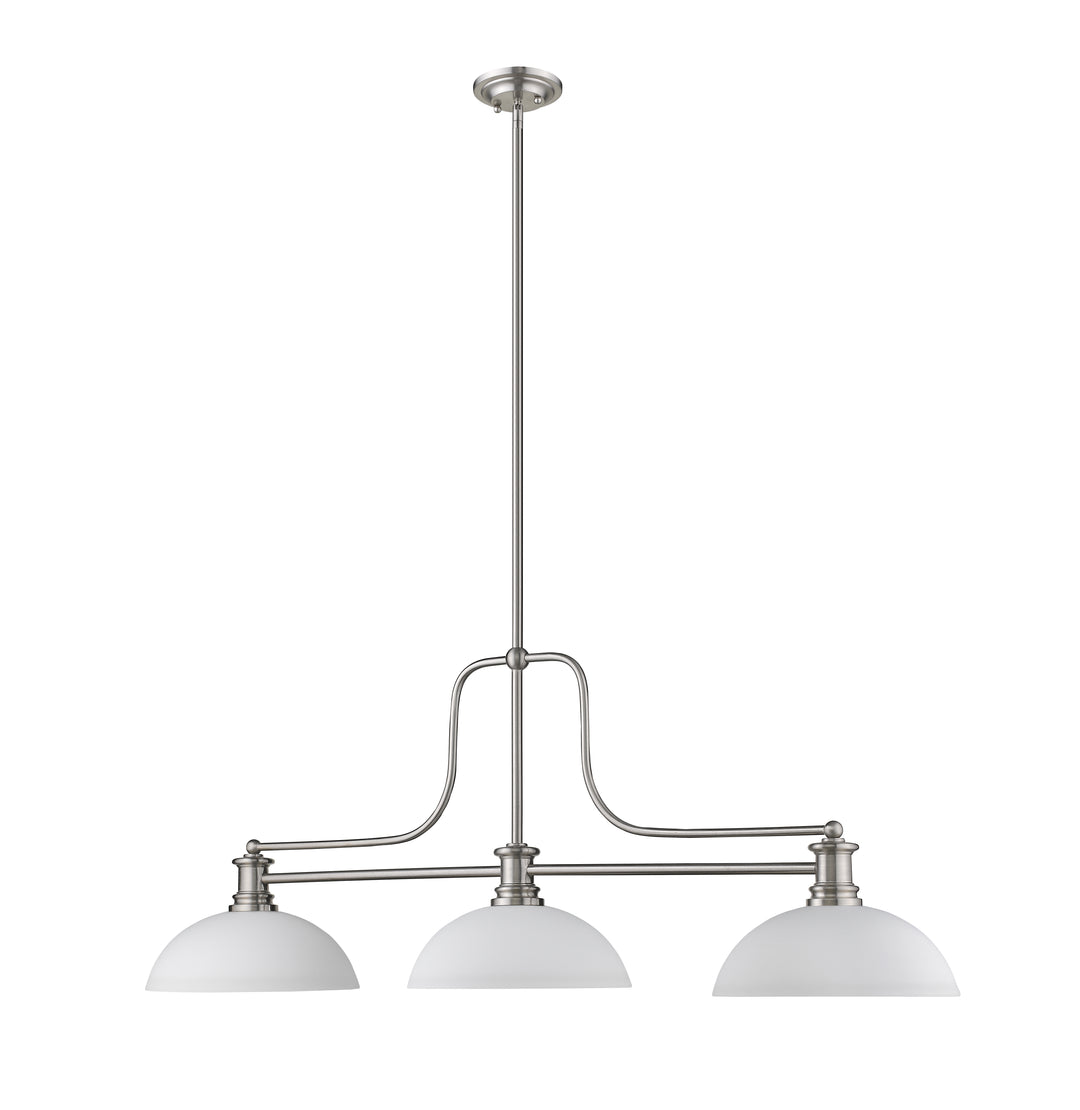 Melange - 3 Light Billiard Light (725-3BN-DMO14)