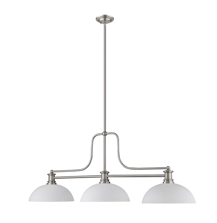 Melange - 3 Light Billiard Light (725-3BN-DWL14)