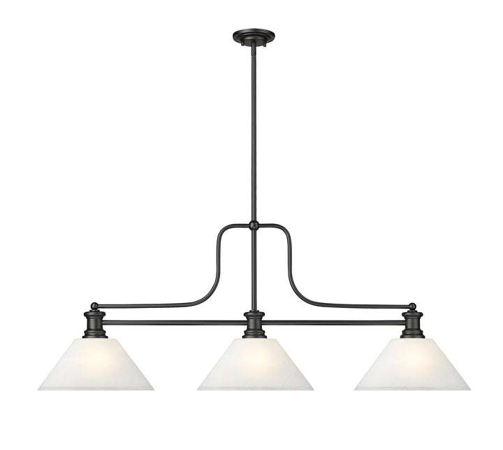 Melange - 3 Light Billiard Light (725-3MB-AWL14)