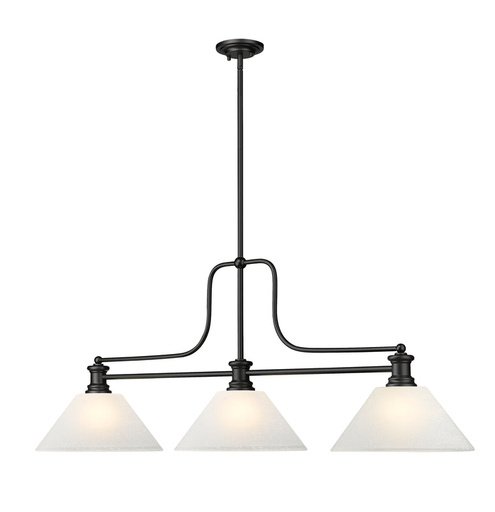 Melange - 3 Light Billiard Light (725-3MB-AWL14)
