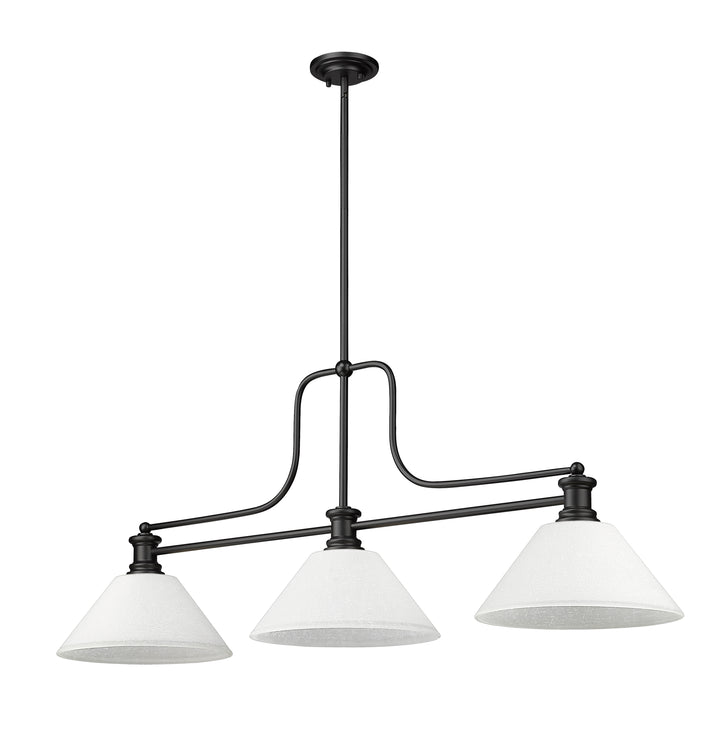 Melange - 3 Light Billiard Light (725-3MB-AWL14)