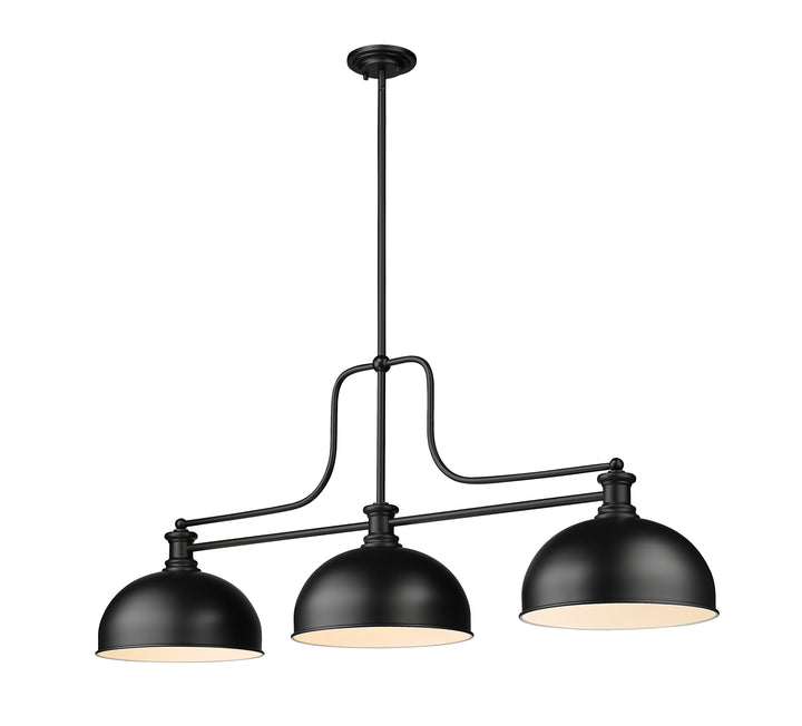 Melange - 3 Light Billiard Light (725-3MB-D13MB)