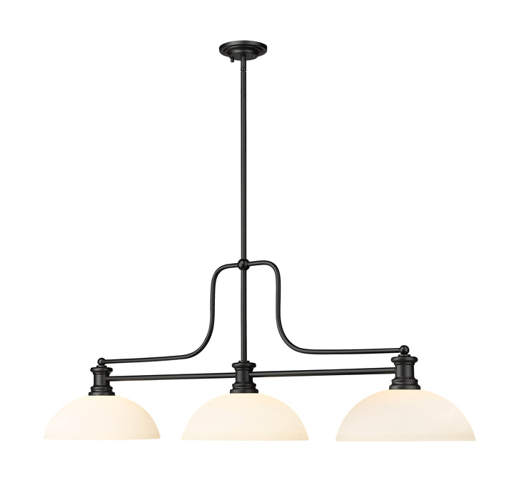 Melange - 3 Light Billiard Light (725-3MB-DMO14)
