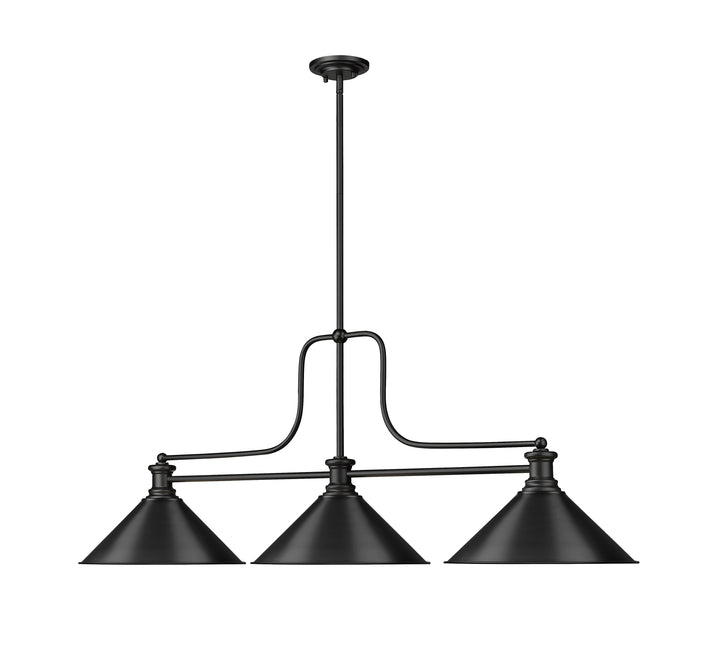 Melange - 3 Light Billiard Light (725-3MB-MB15)