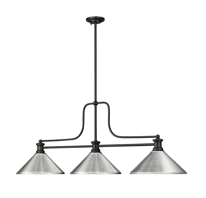 Melange - 3 Light Billiard Light (725-3MB)