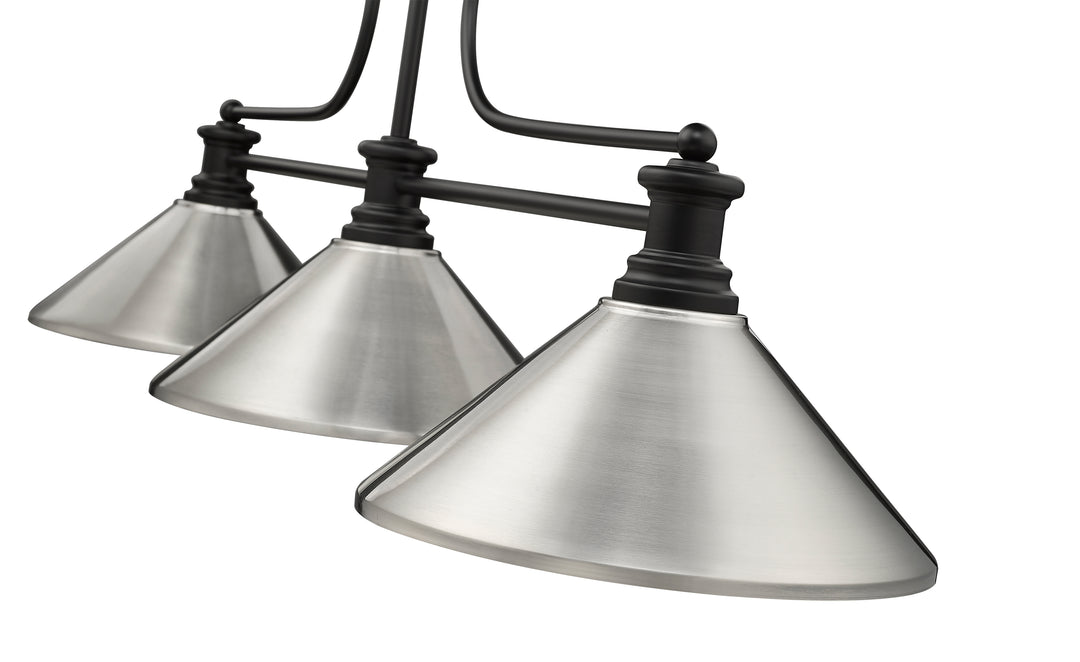 Melange - 3 Light Billiard Light (725-3MB)