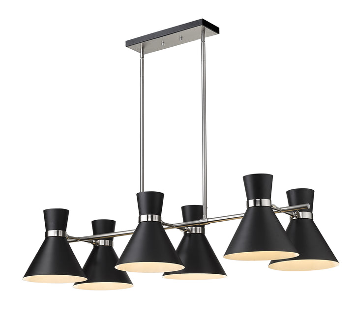 Soriano - 6 Light Linear Chandelier