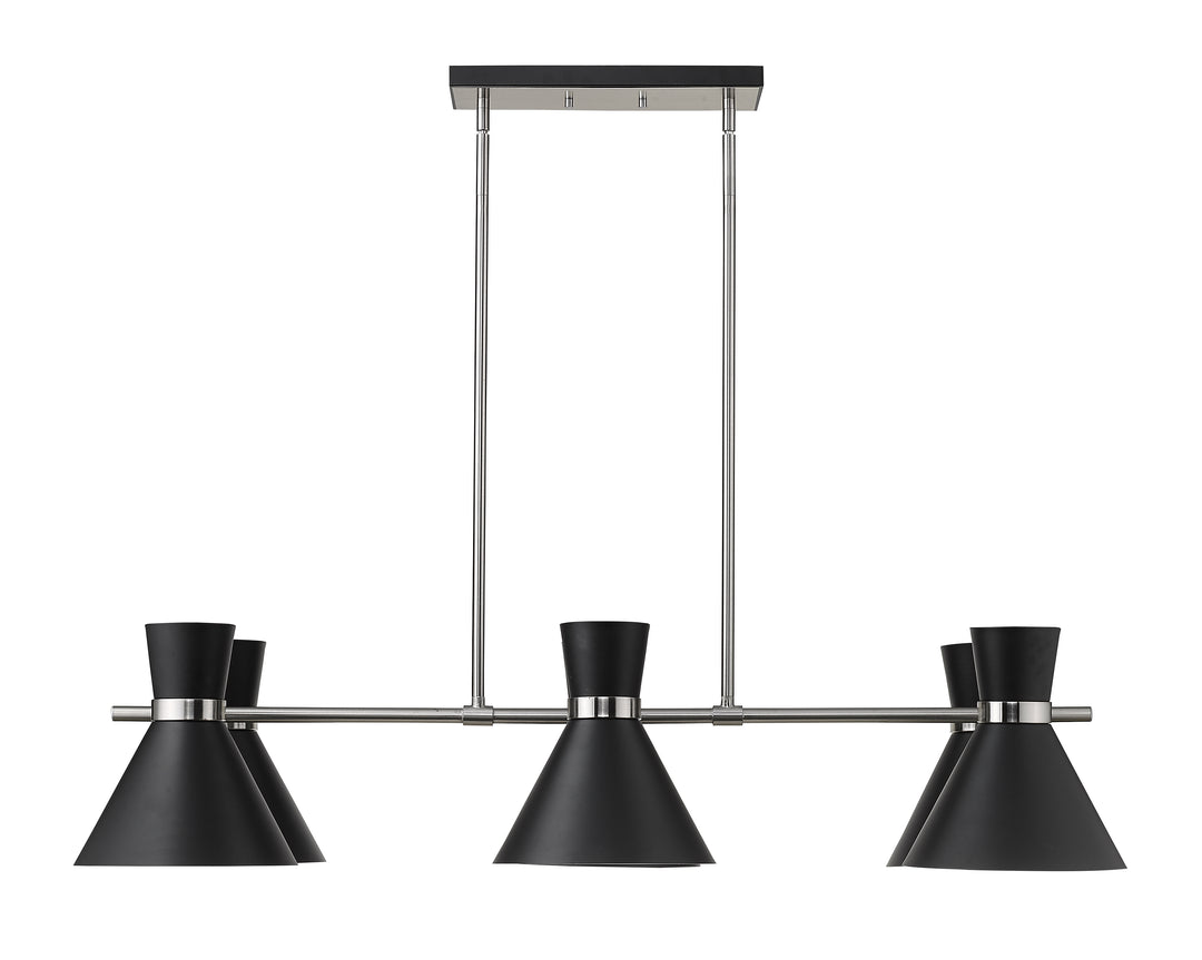 Soriano - 6 Light Linear Chandelier