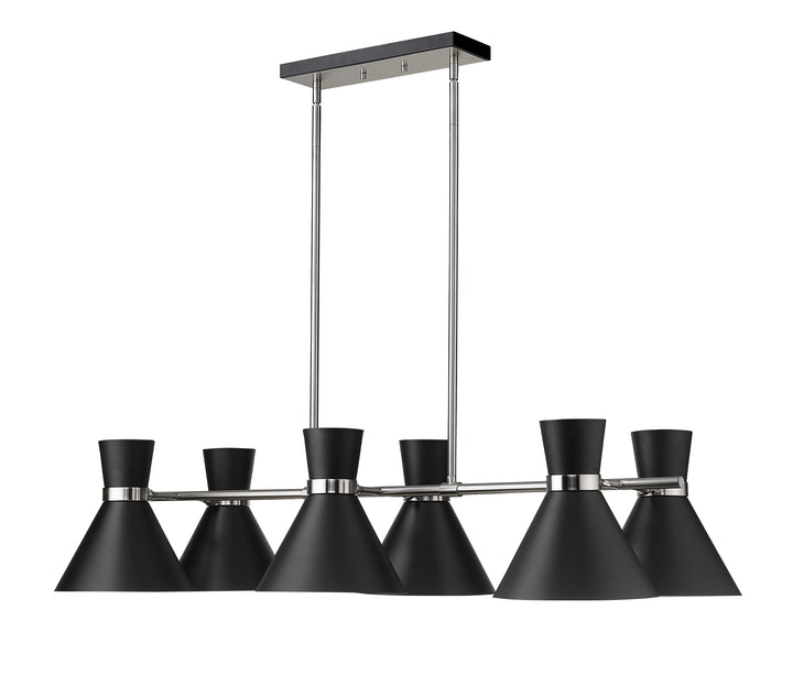 Soriano - 6 Light Linear Chandelier
