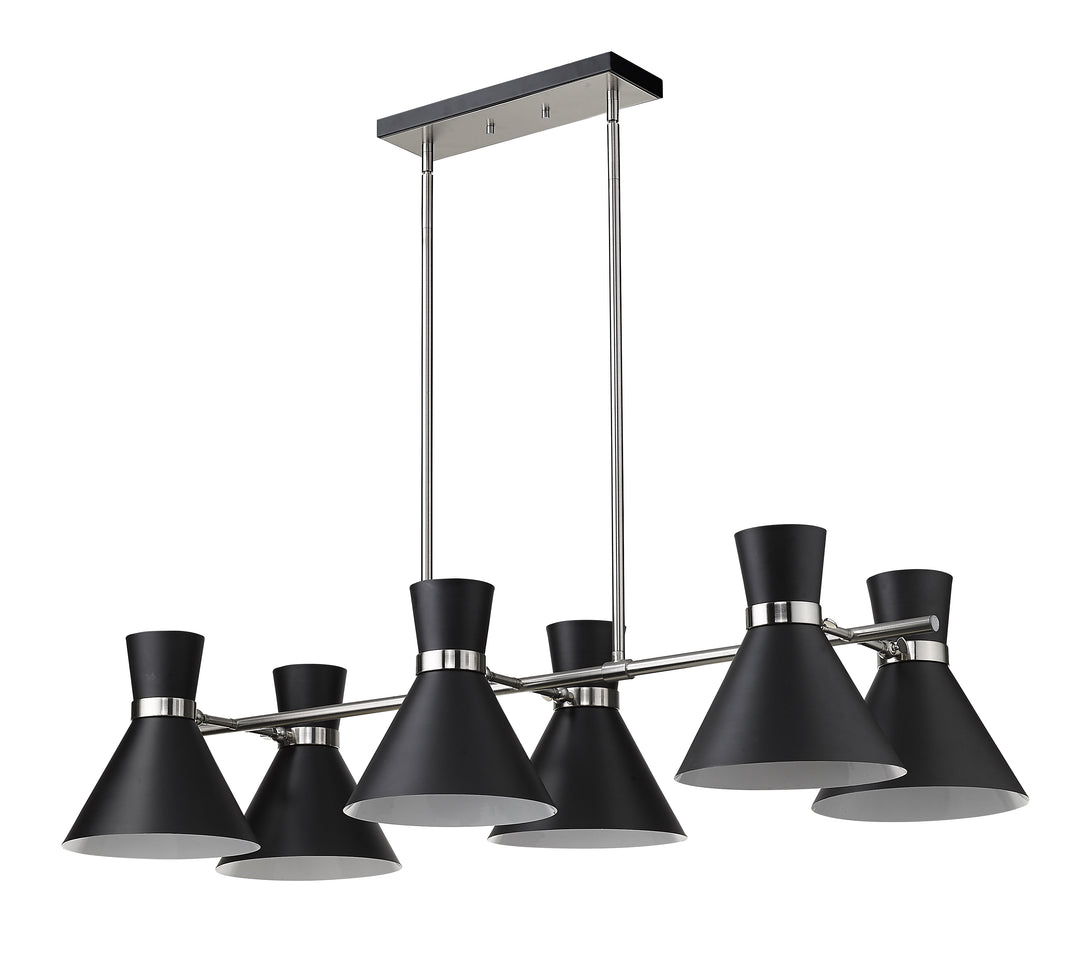 Soriano - 6 Light Linear Chandelier