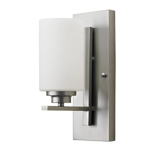 Iris Wall Sconce in Brushed Chrome by Russell