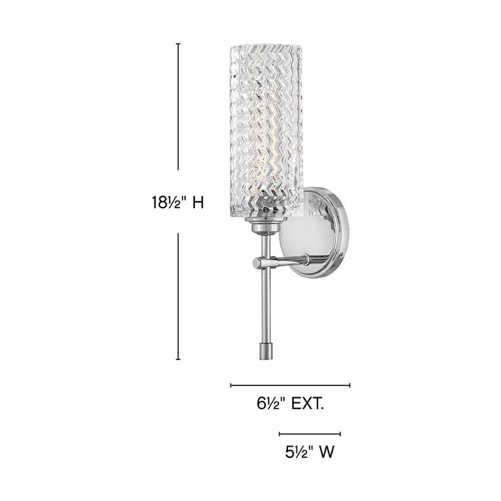 Elle Medium Single Light Sconce