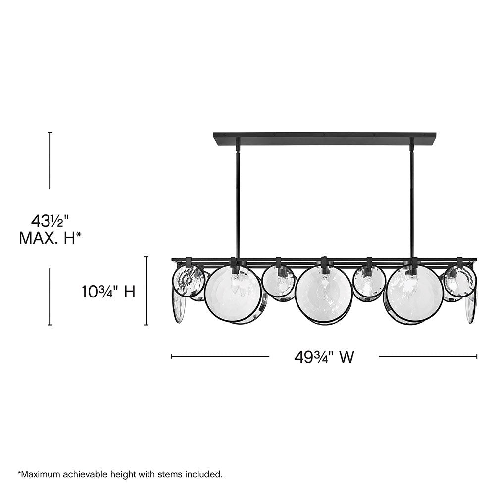 Nala Medium Eight Light Linear