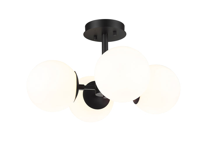 Midnetic - 4 Light Semi-Flush Mount
