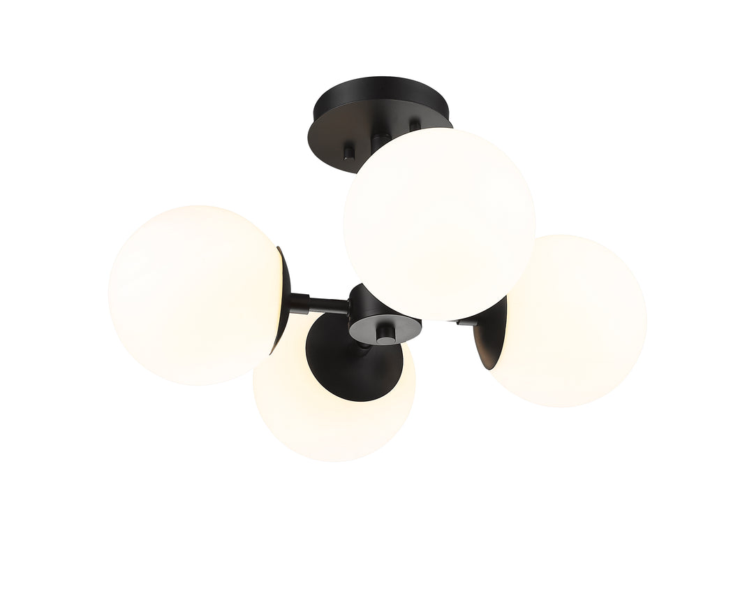 Midnetic - 4 Light Semi-Flush Mount