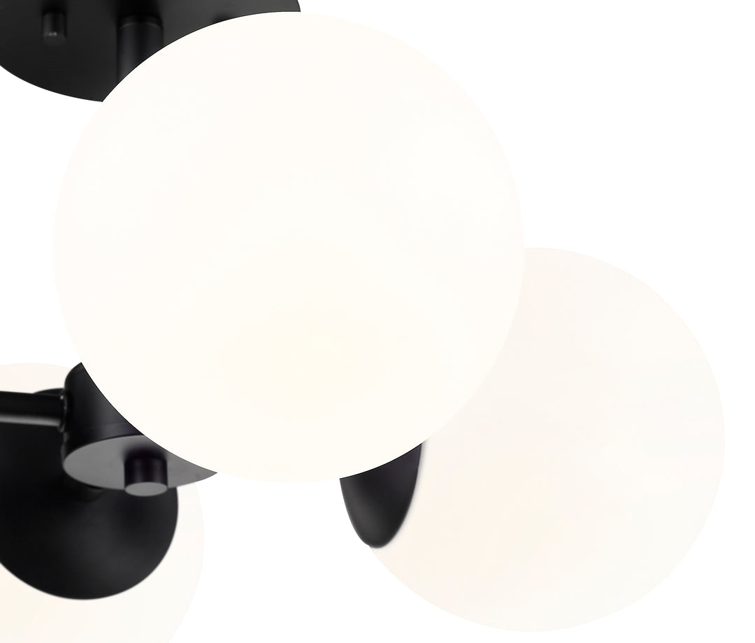 Midnetic - 4 Light Semi-Flush Mount