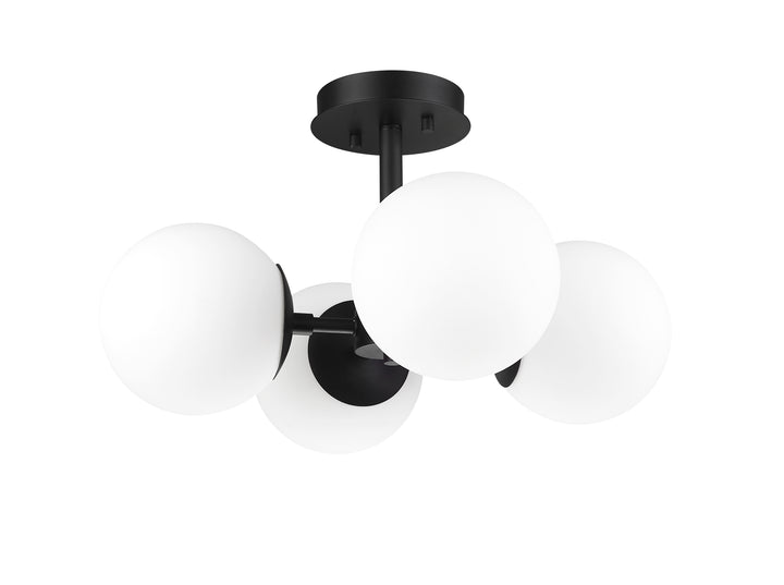 Midnetic - 4 Light Semi-Flush Mount