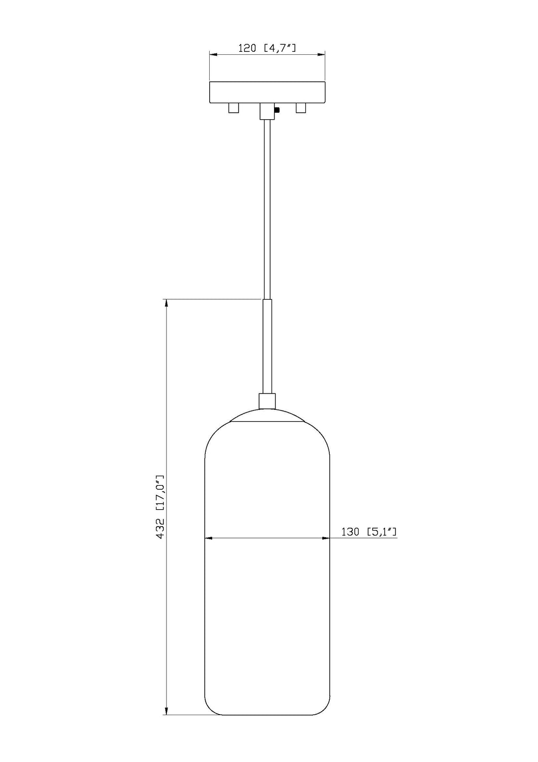 Monty - 1 Light Pendant