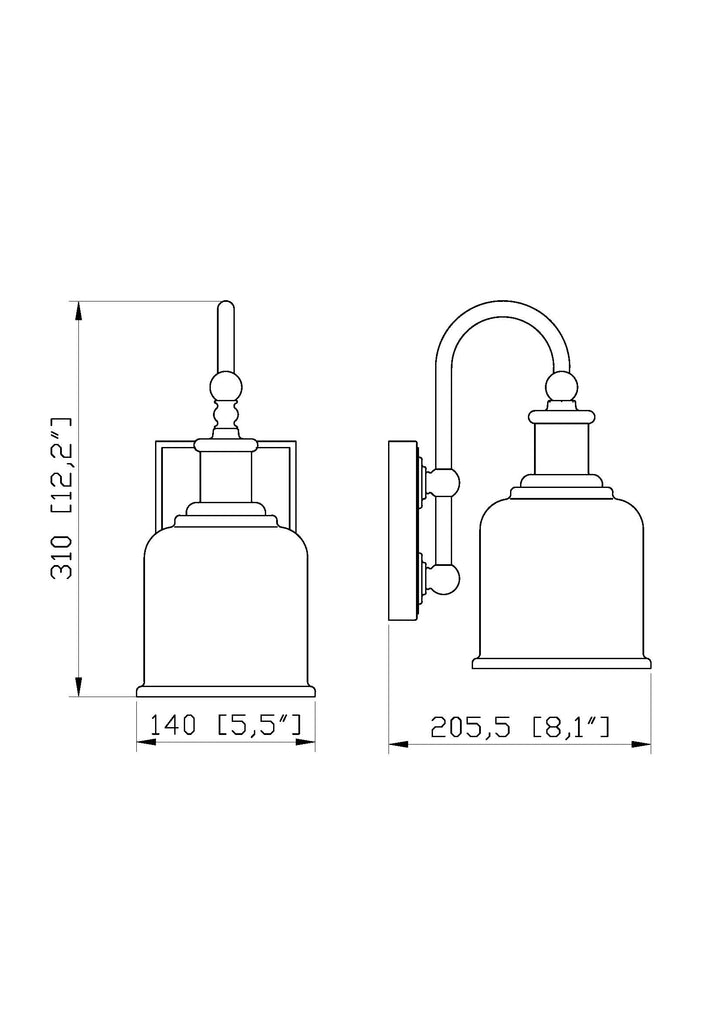 Bryant - 1 Light Wall Sconce