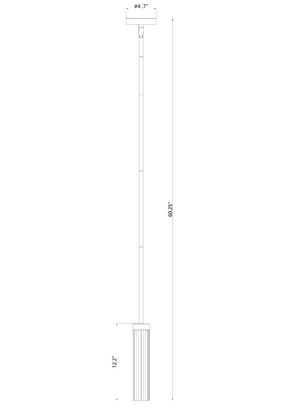 Beau - 1 Light Pendant