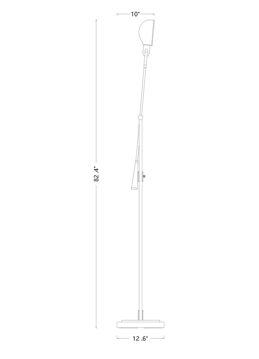 Grammercy Park - 1 Light Floor Lamp