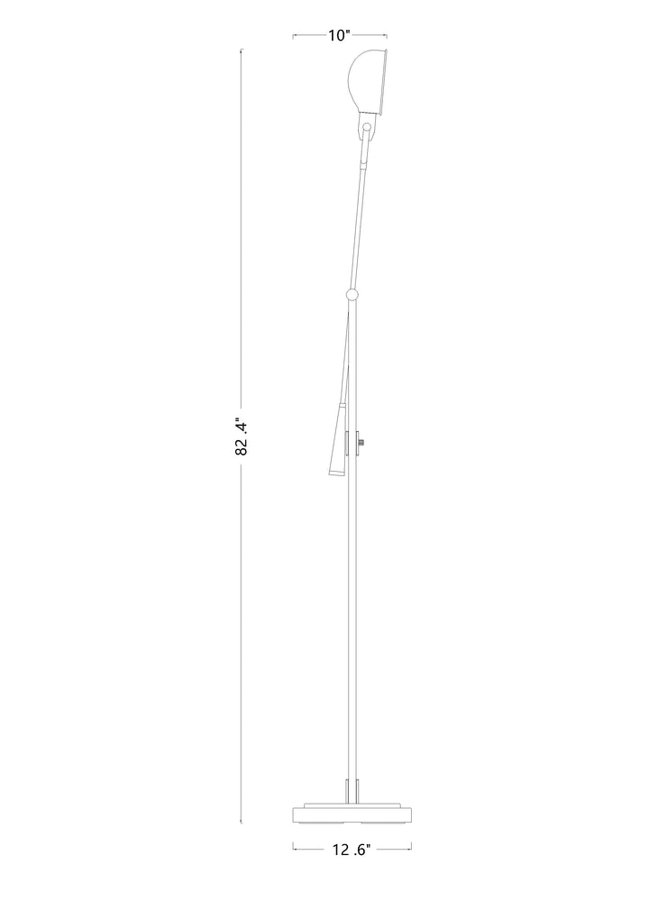 Grammercy Park - 1 Light Floor Lamp