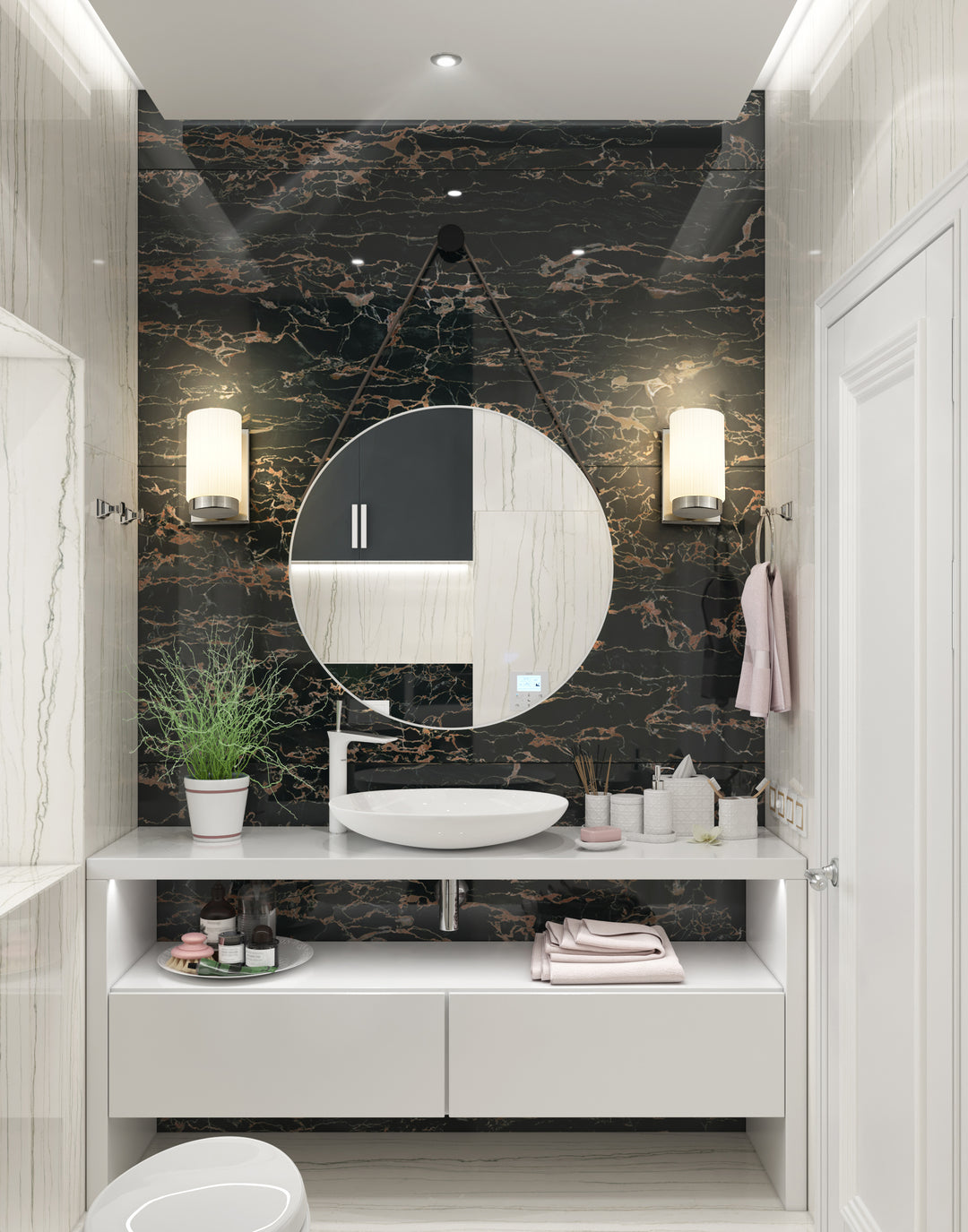 Burk - 1 Light Wall Sconce