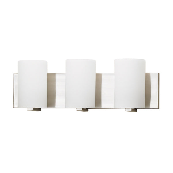 Atlas Vanity Light in Brushed Chrome by Russell