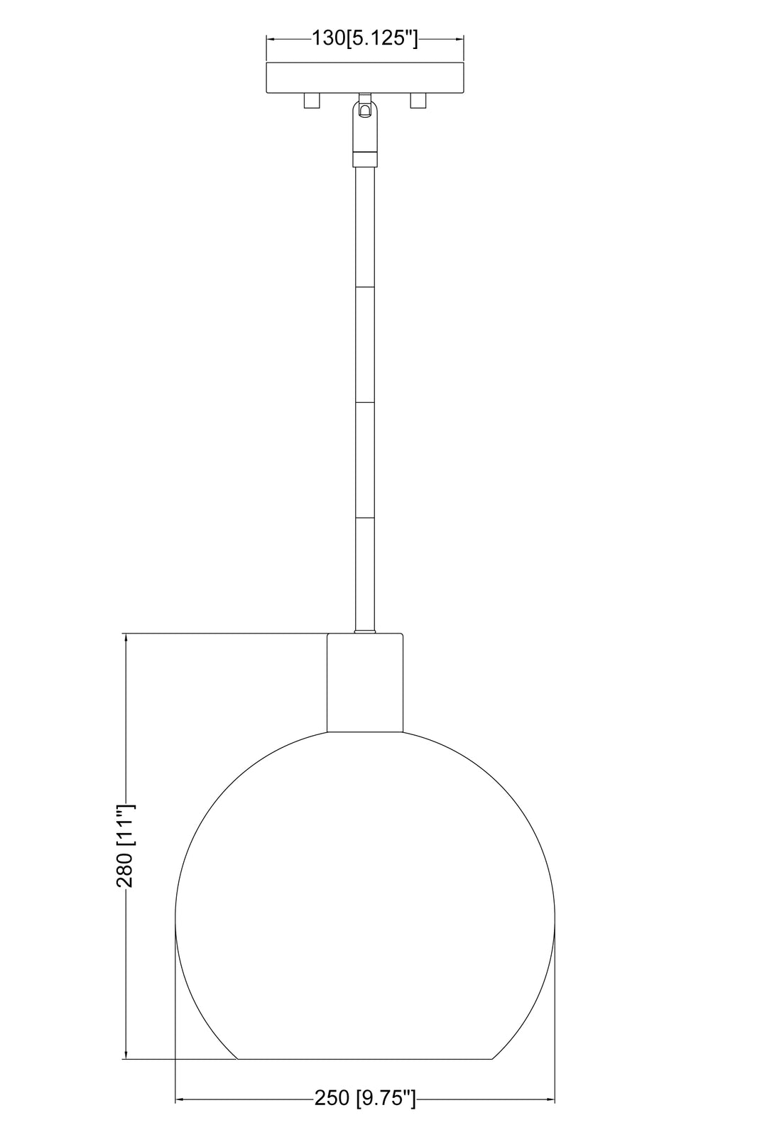 Margo - 1 Light Pendant