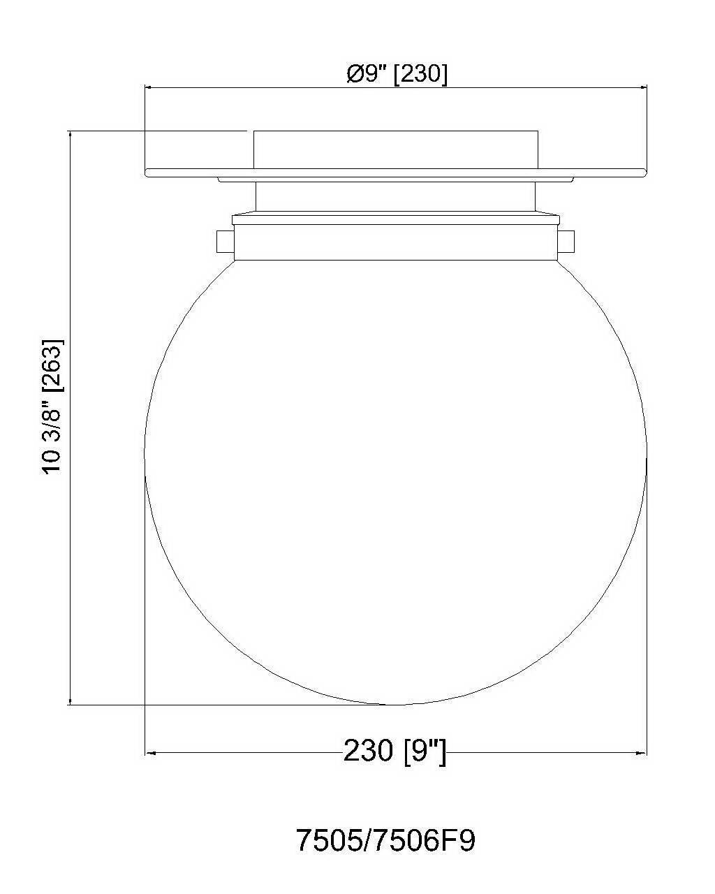 Calhoun - 1 Light Flush Mount