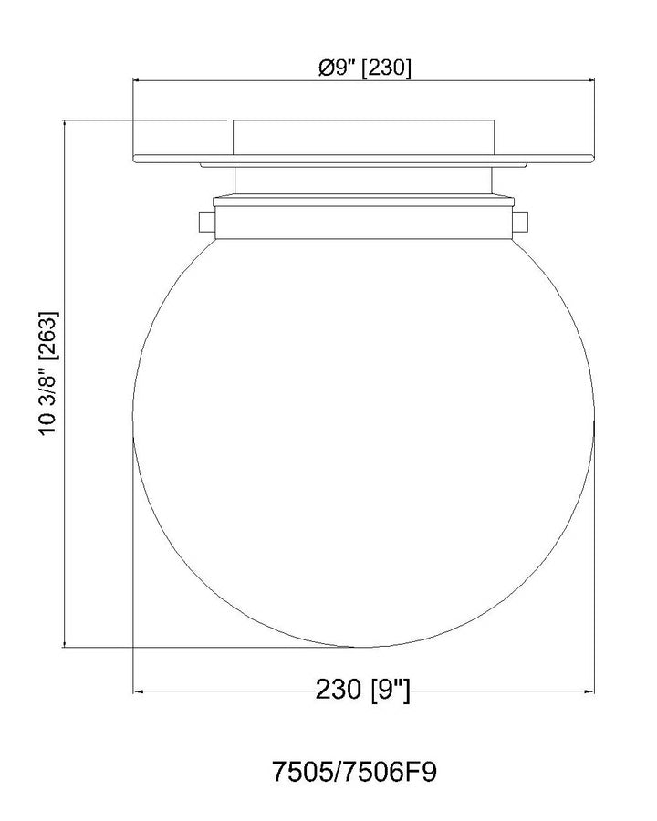 Calhoun - 1 Light Flush Mount