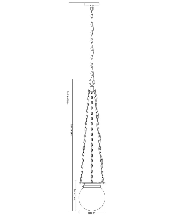Calhoun - 1 Light Pendant