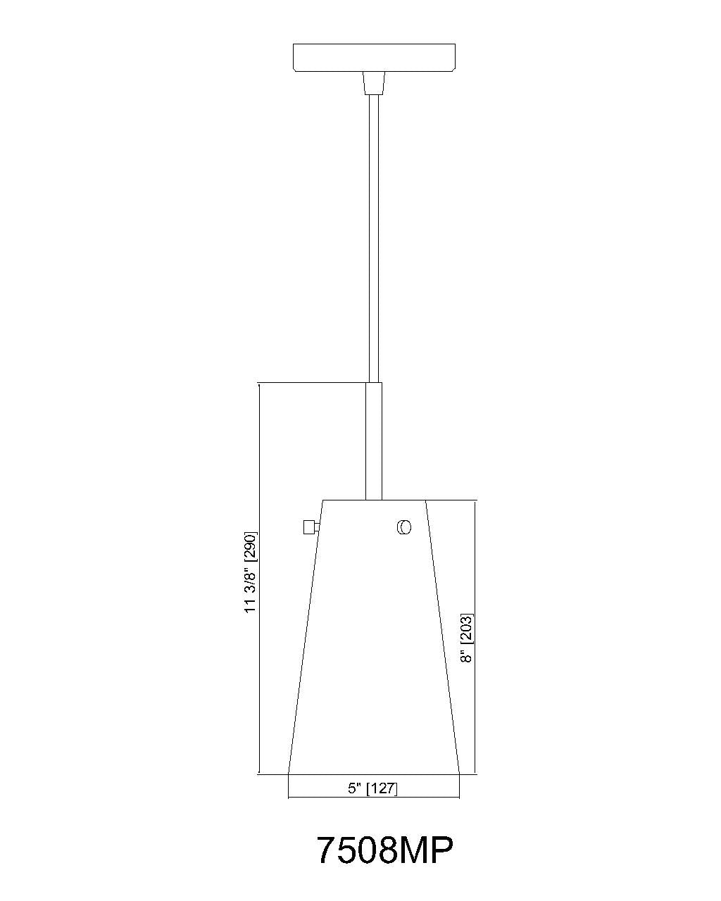 Kira - 1 Light Pendant