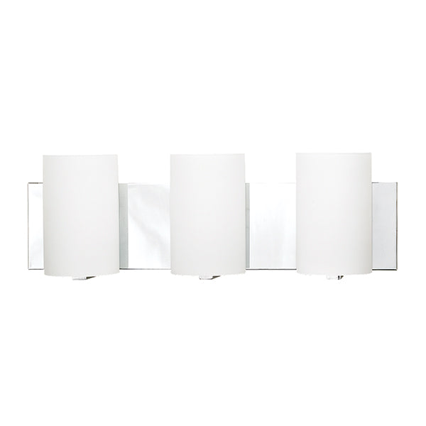 Atlas Vanity Light in Polished Chrome by Russell