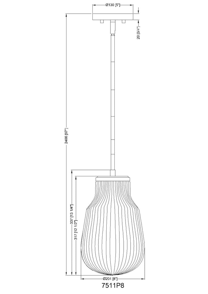 Newbury - 1 Light Pendant by Z-Lite - view 8