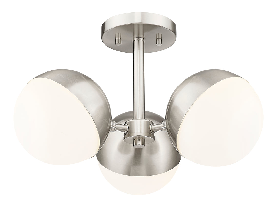 Realm Sphere - 3 Light Semi-Flush Mount