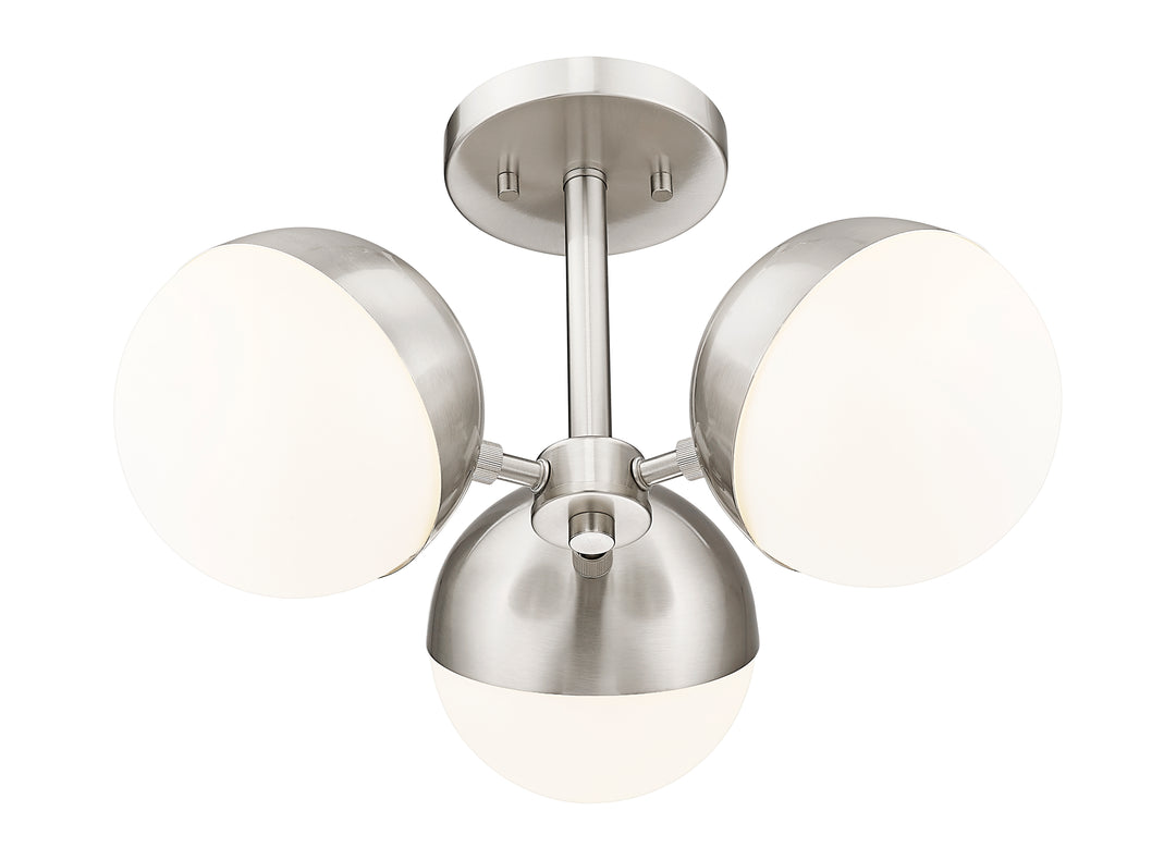 Realm Sphere - 3 Light Semi-Flush Mount