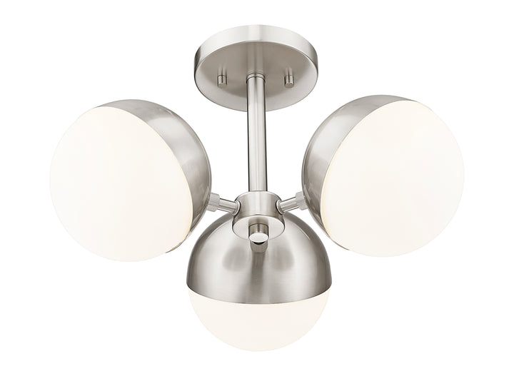 Realm Sphere - 3 Light Semi-Flush Mount