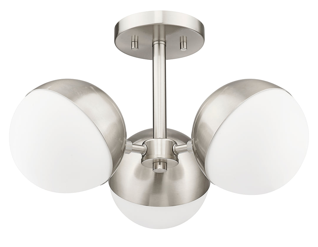 Realm Sphere - 3 Light Semi-Flush Mount