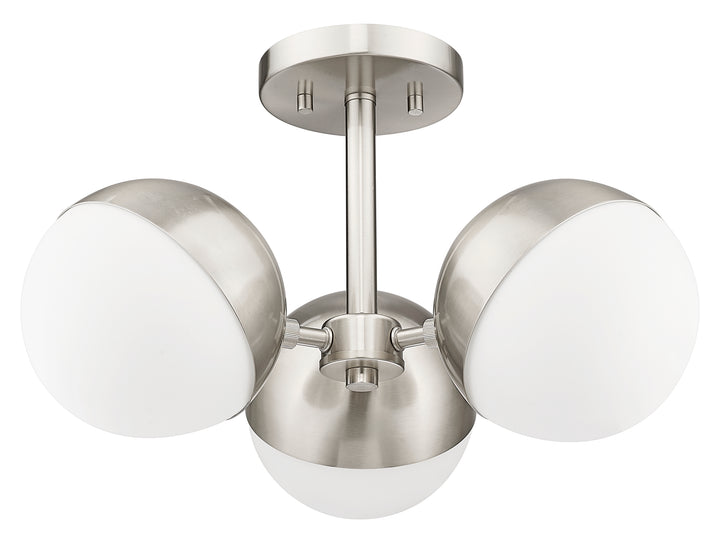 Realm Sphere - 3 Light Semi-Flush Mount