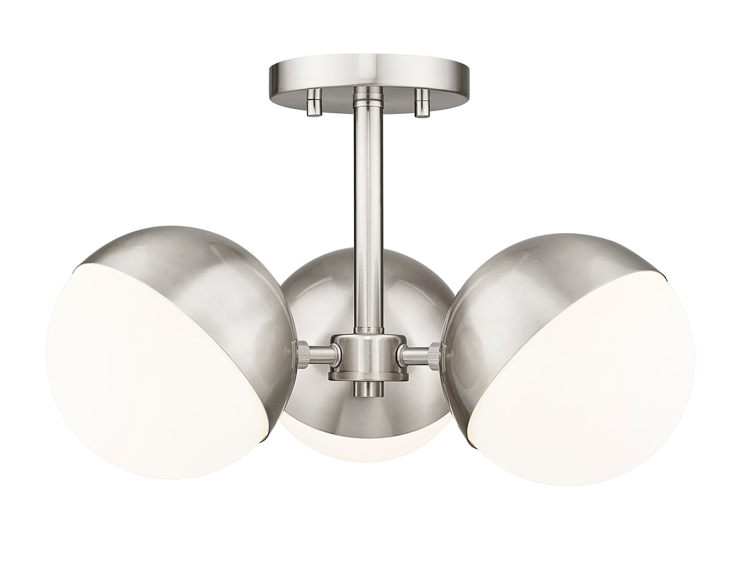 Realm Sphere - 3 Light Semi-Flush Mount