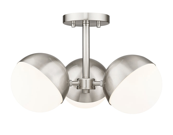 Realm Sphere - 3 Light Semi-Flush Mount