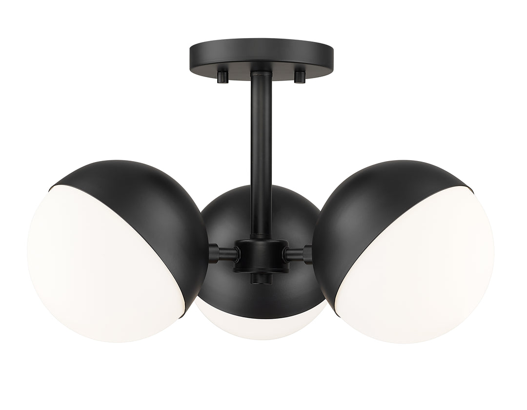Realm Sphere - 3 Light Semi-Flush Mount