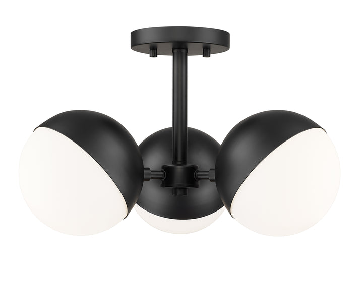 Realm Sphere - 3 Light Semi-Flush Mount