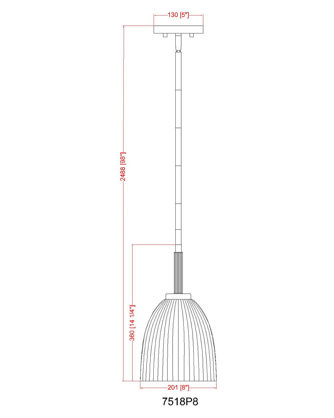 Naya - 1 Light Pendant