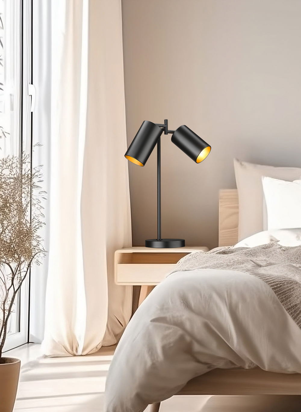 Lumina - 2 Light Table Lamp