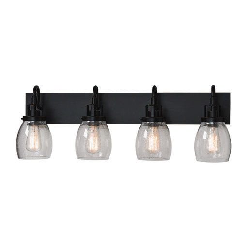 Dayton Vanity Light in Black by Russell