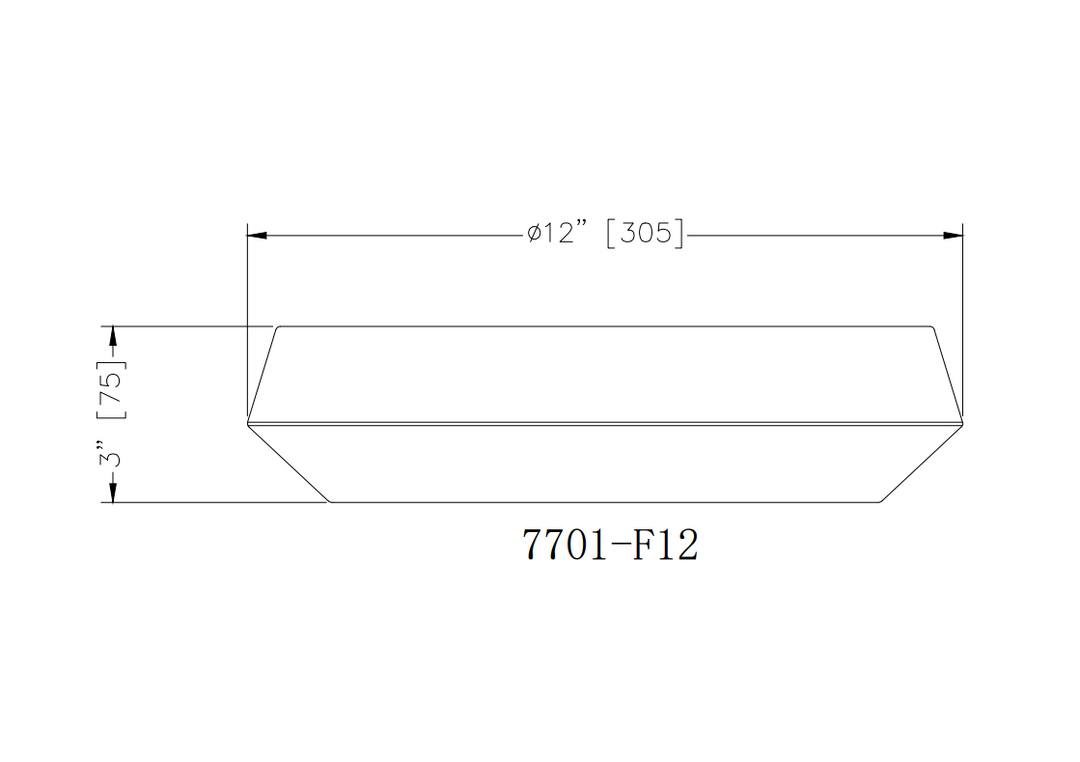 Quasars - LED 1 Light Flush Mount