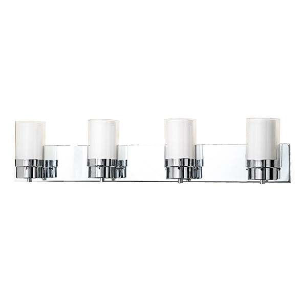 Canteen Vanity Light in Polished Chrome by Russell